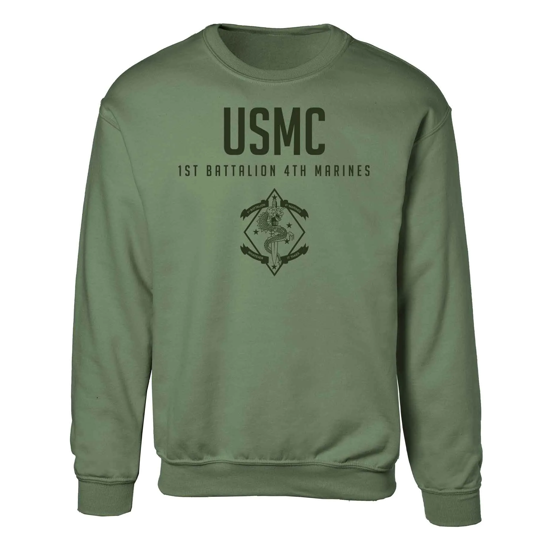 1st Battalion 4th Marines Tonal Sweatshirt