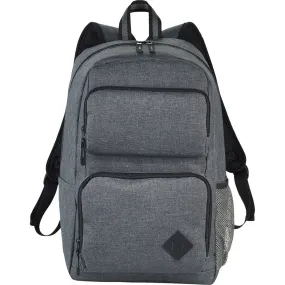 48-Hour Leed's Charcoal Graphite Deluxe 15" Computer Backpack