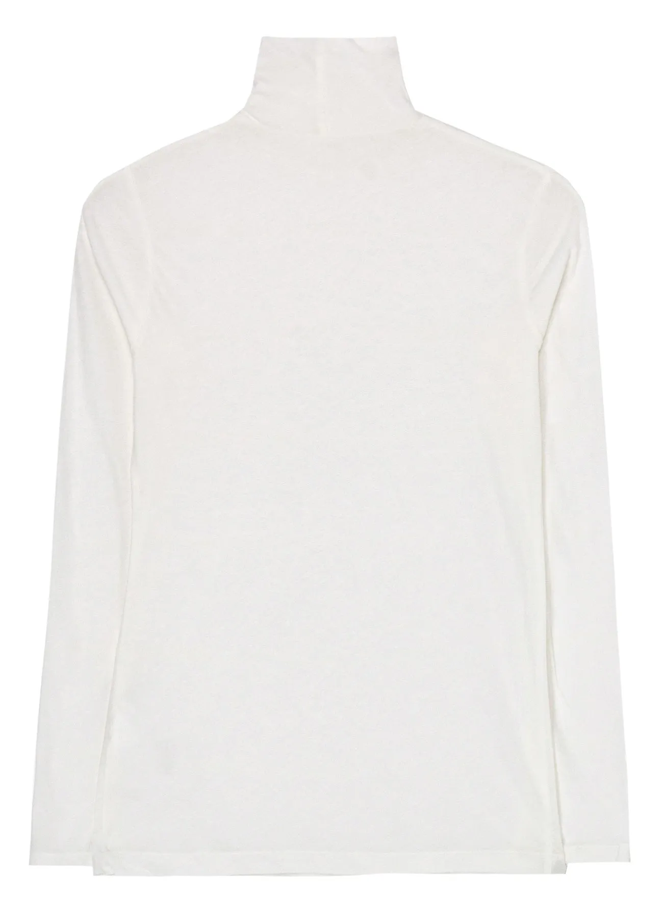 80/-HIGH GAUGE SINGLE JERSEY TURTLE NECK LONG SLV PO