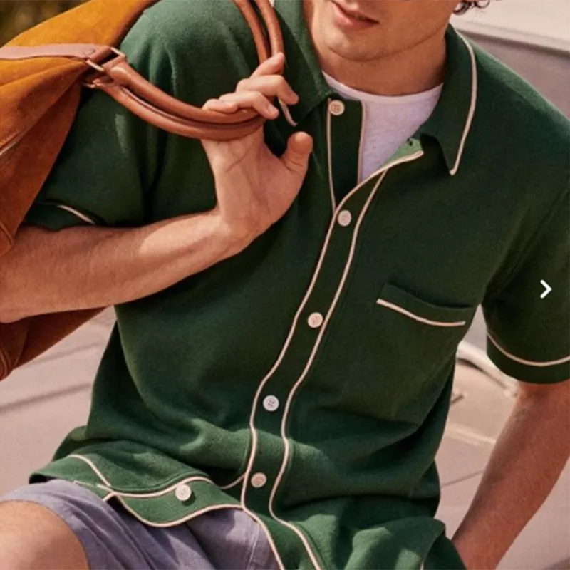 Aule Henley Button Shirt