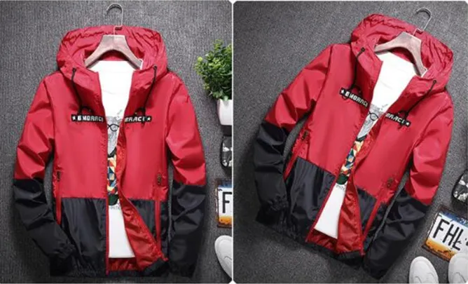 Autumn Bomber Hooded Jacket