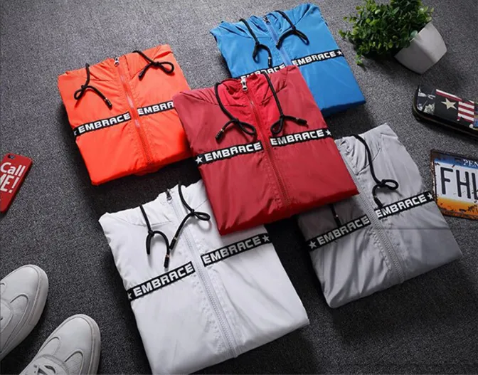 Autumn Bomber Hooded Jacket