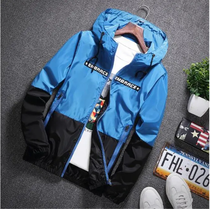 Autumn Bomber Hooded Jacket