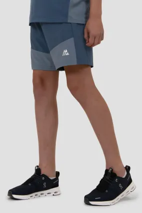 Boys Rush Short - Greyed Indigo/Deep Blue