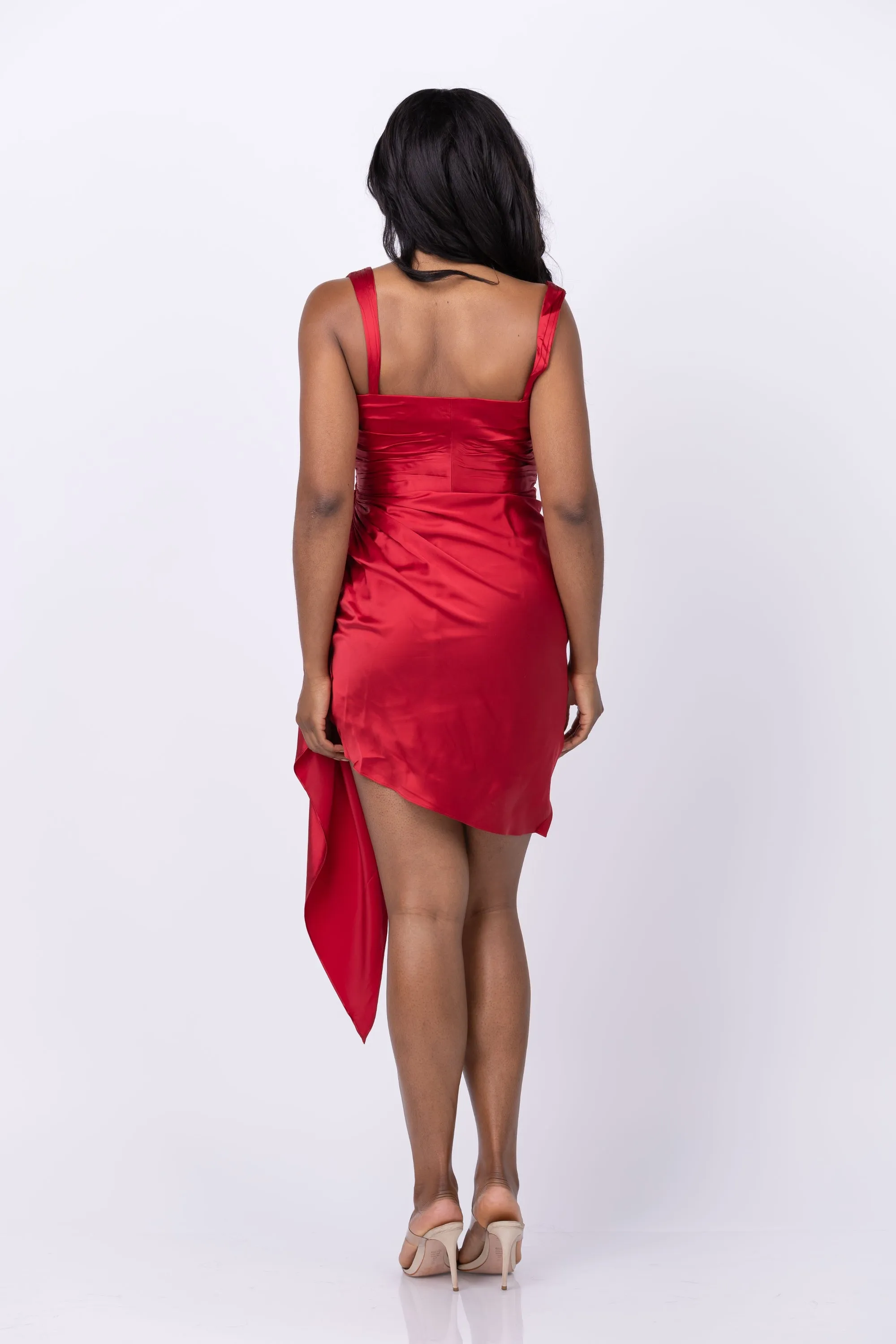 Cinq à Sept Tate Dress in Red Currant