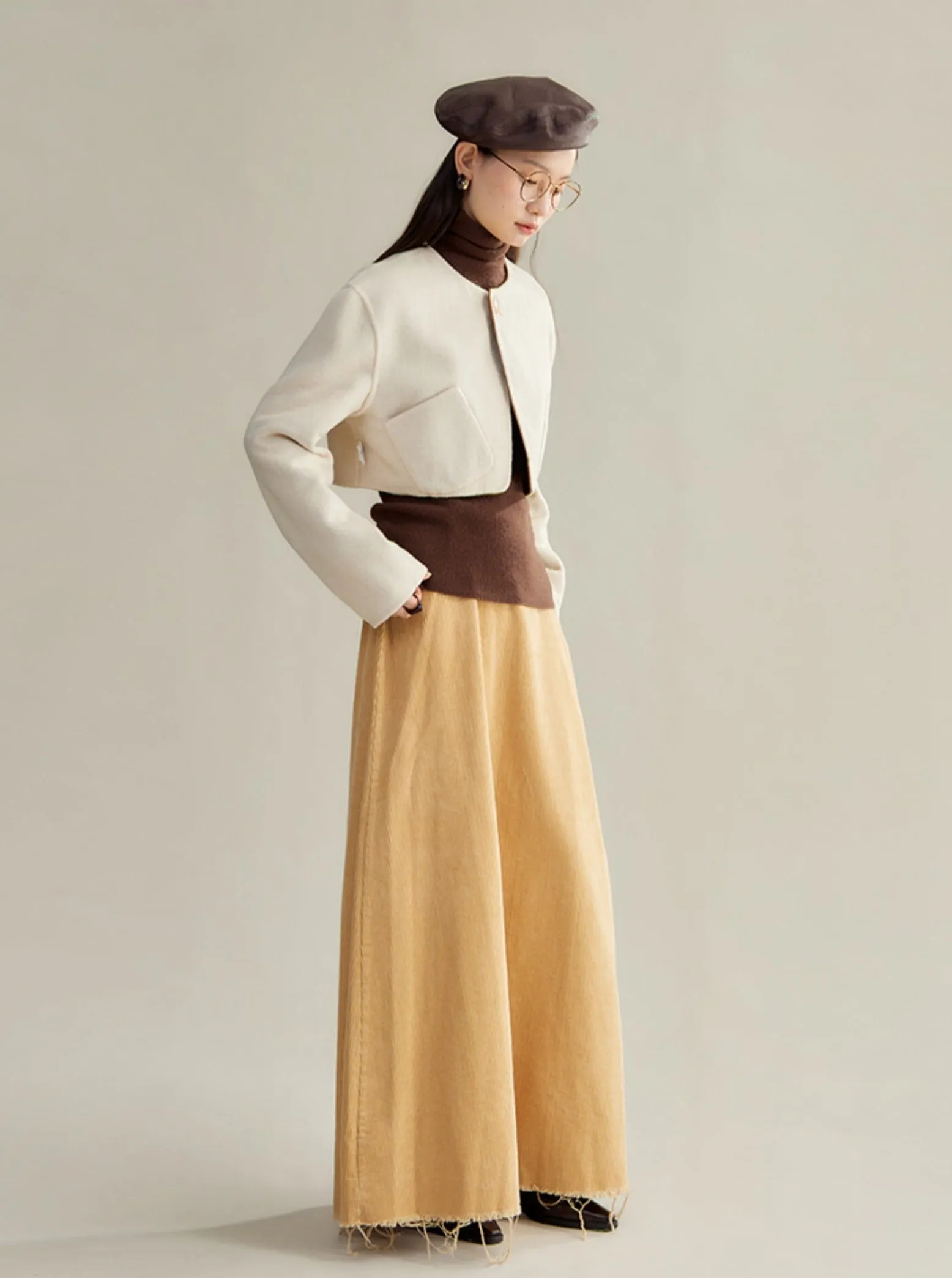 Classic French-Inspired Turtleneck Sweater
