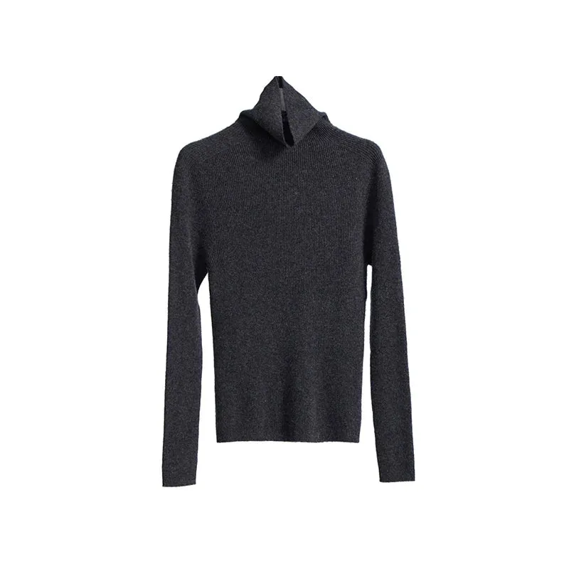 Classic French-Inspired Turtleneck Sweater