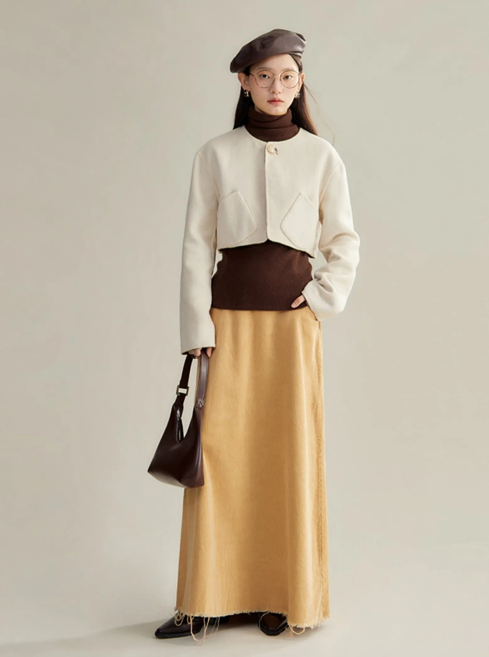 Classic French-Inspired Turtleneck Sweater