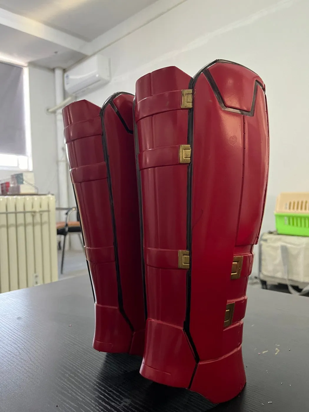Deadpool 3 shin guards