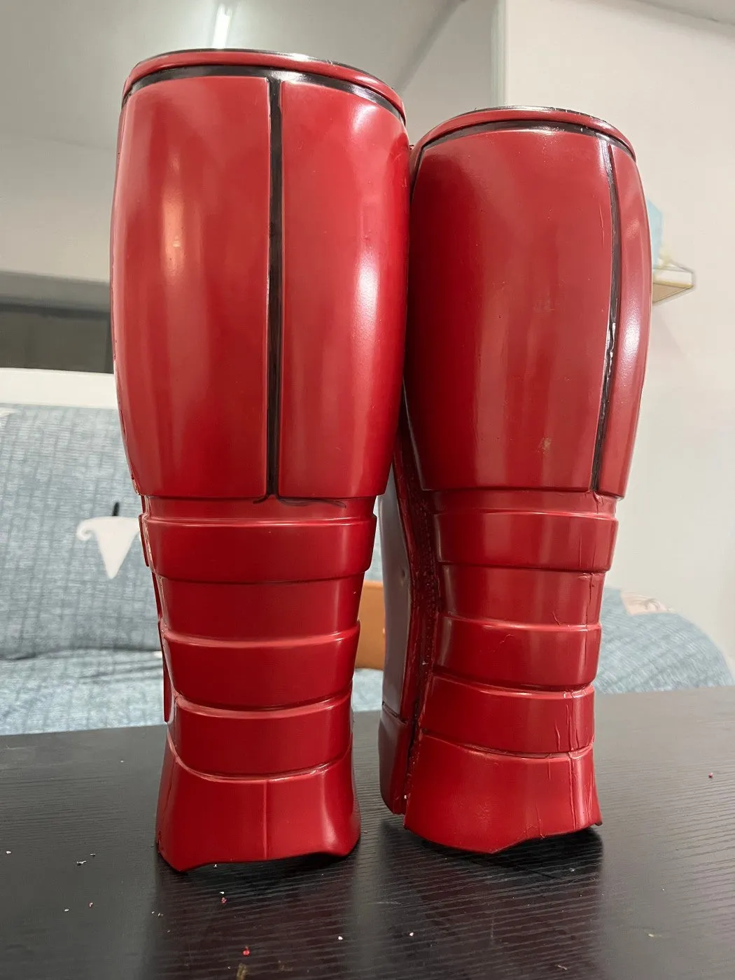 Deadpool 3 shin guards