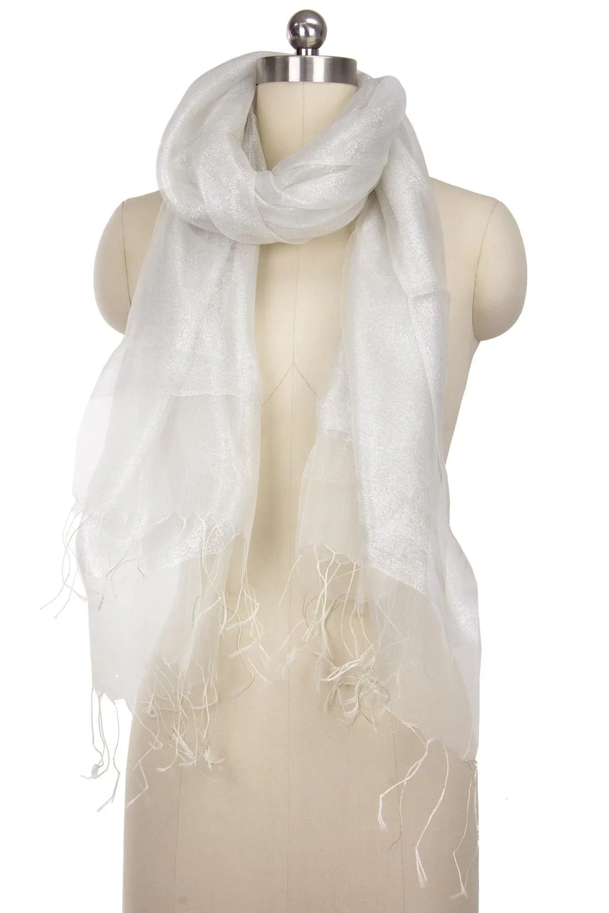 Glitzy Yet So Classy Silk Scarf