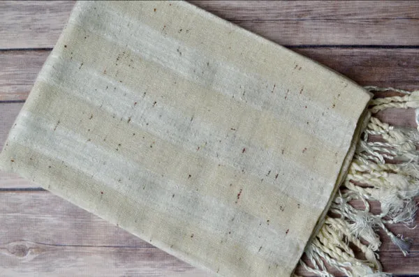 Hand-loomed Silk Scarf - Speckled