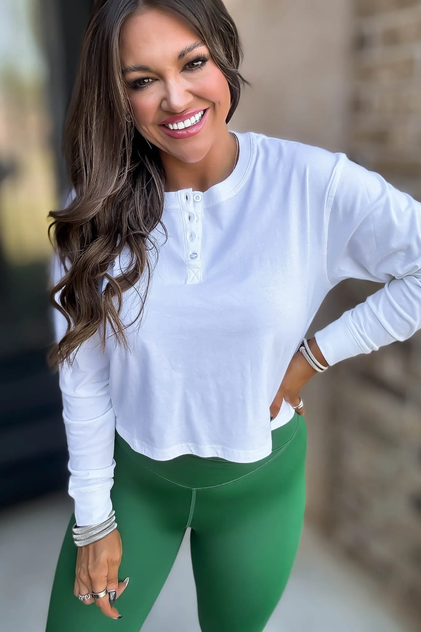 Mono B Organic White Top