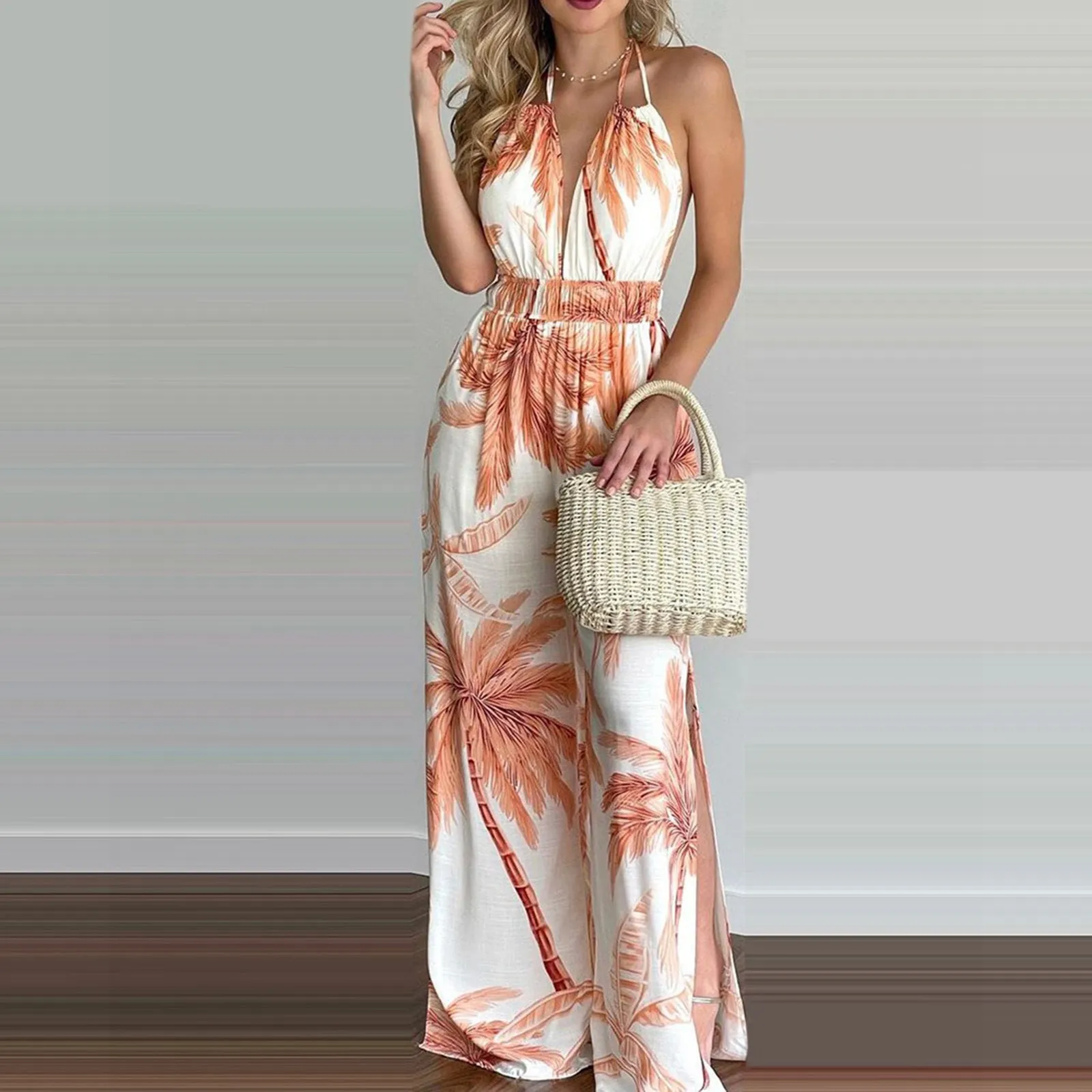 Palm Trees Jumpsuit