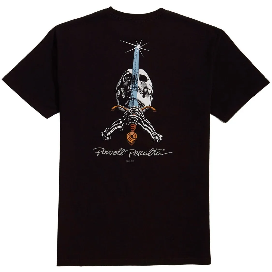 Powell Peralta Skull & Sword Tee Black