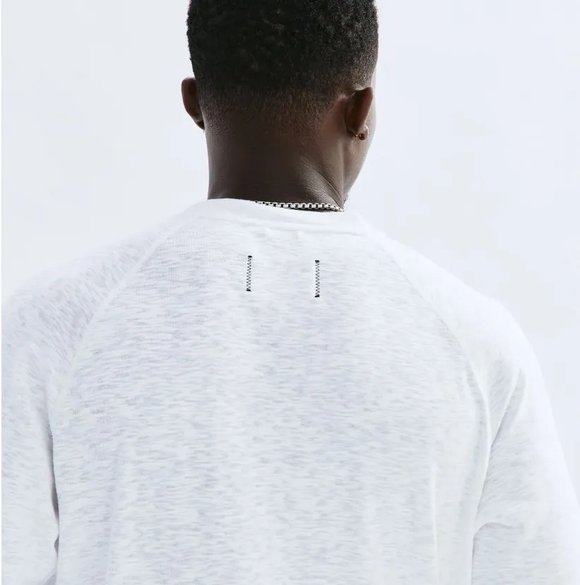 Reigning Champ CORE  Knit 1X1 Slub Henley Tee