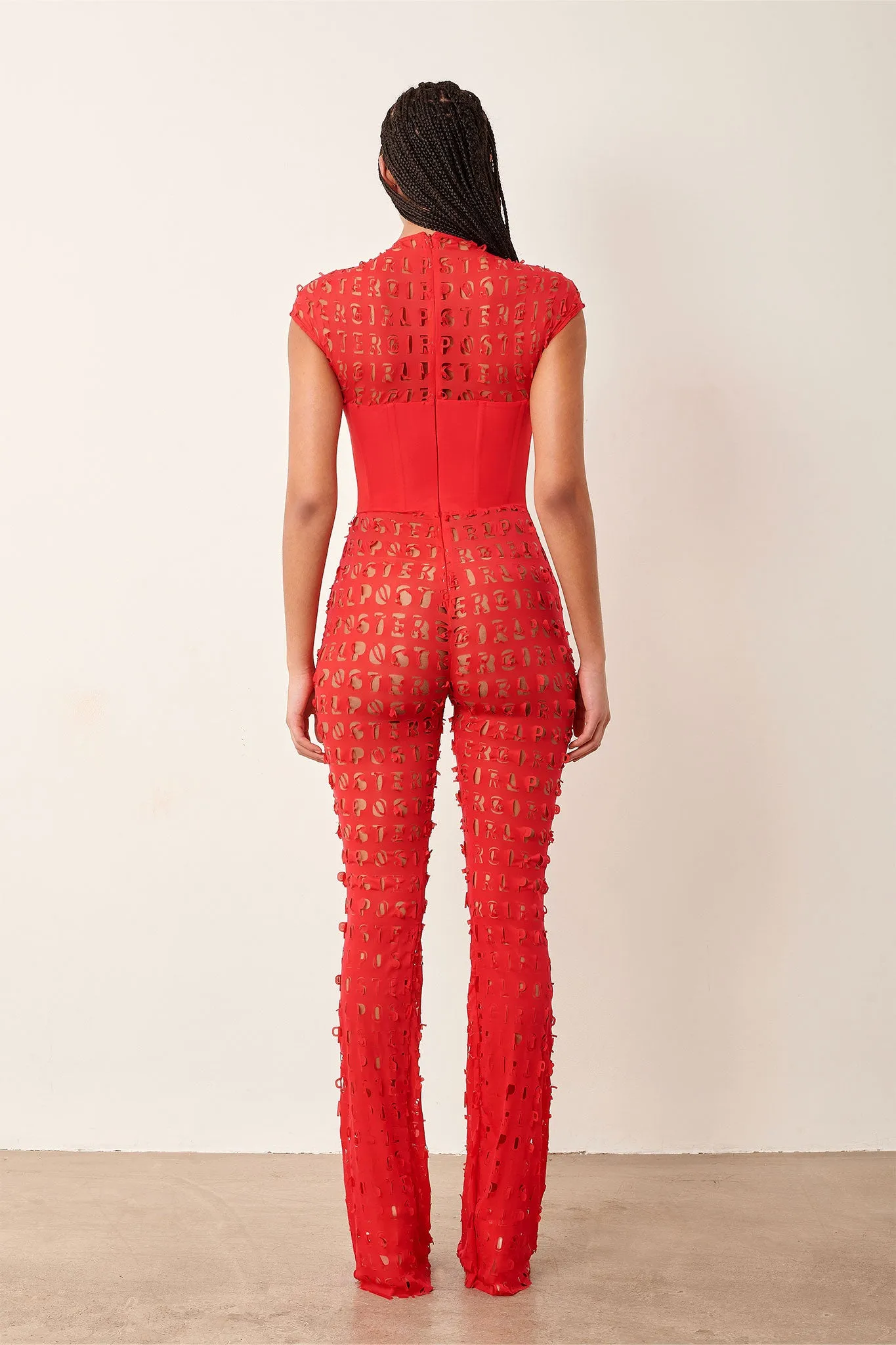 Rossi Jumpsuit Red