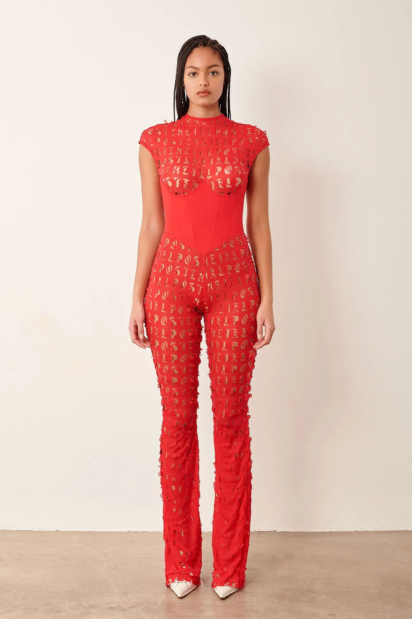 Rossi Jumpsuit Red