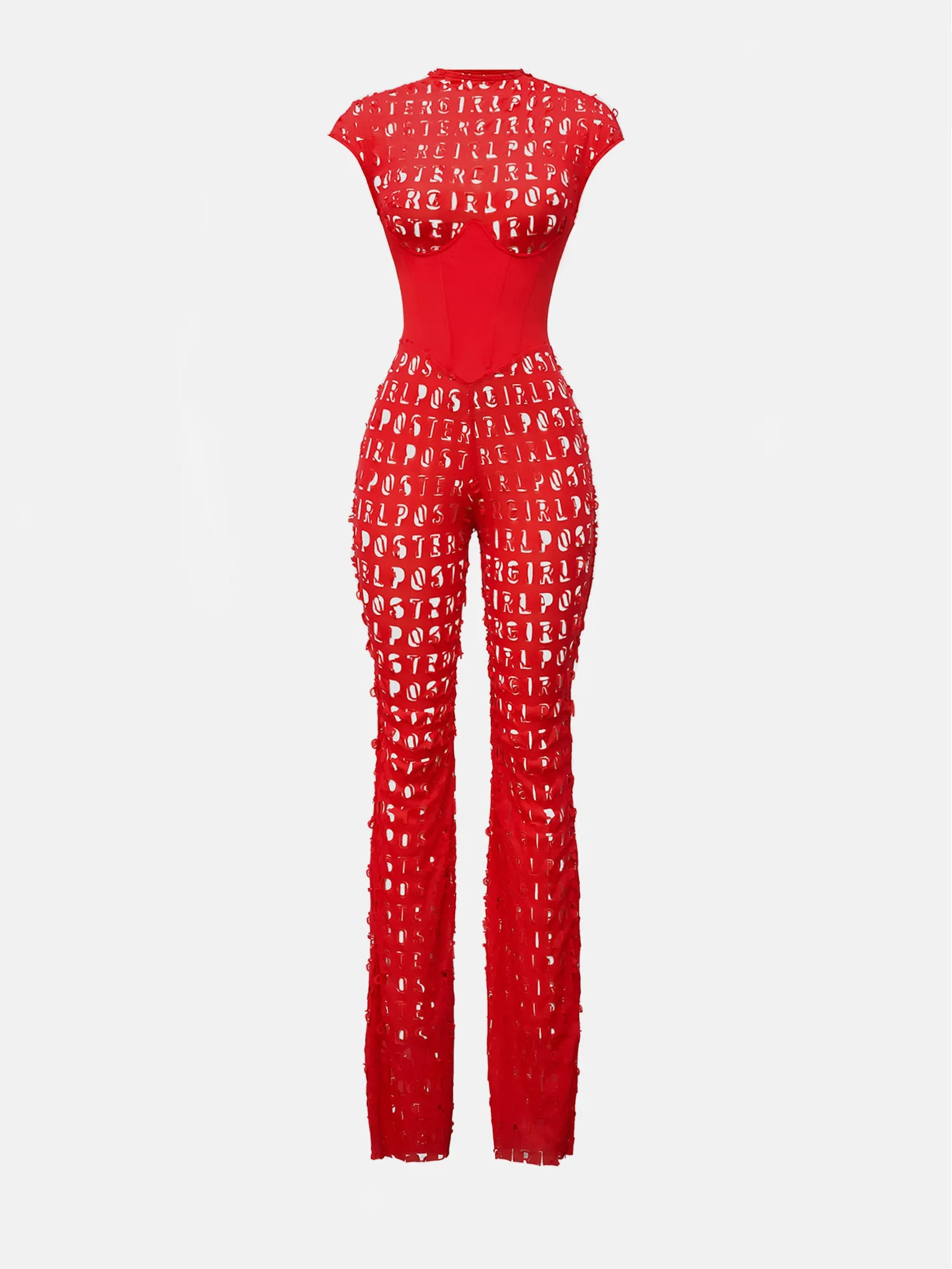 Rossi Jumpsuit Red