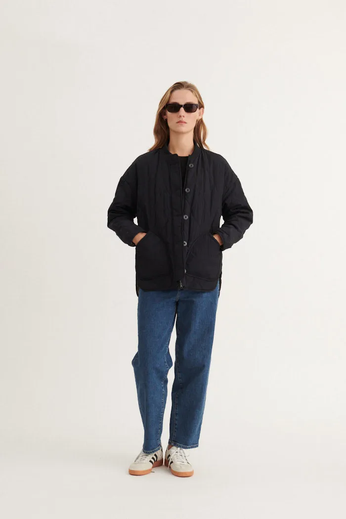 Ruby Loose Jacket - Black