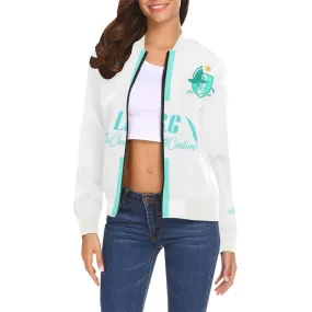 SALE SUD All Over Print Bomber Jacket for Women