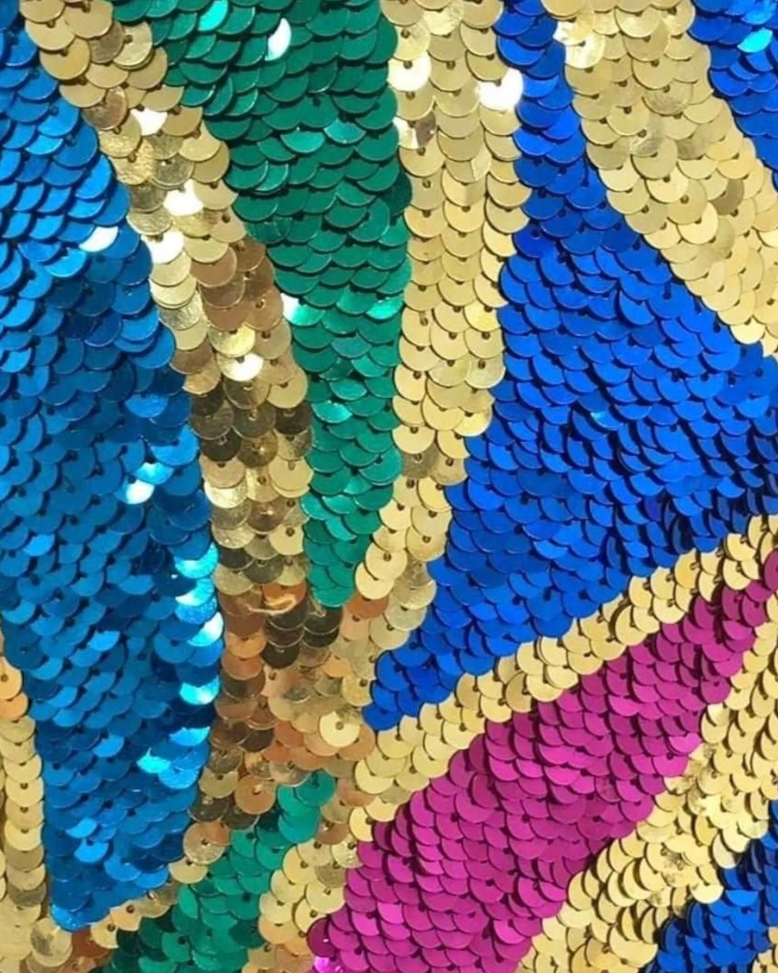 Silk & Sequins Vintage Dress by Sean Collection