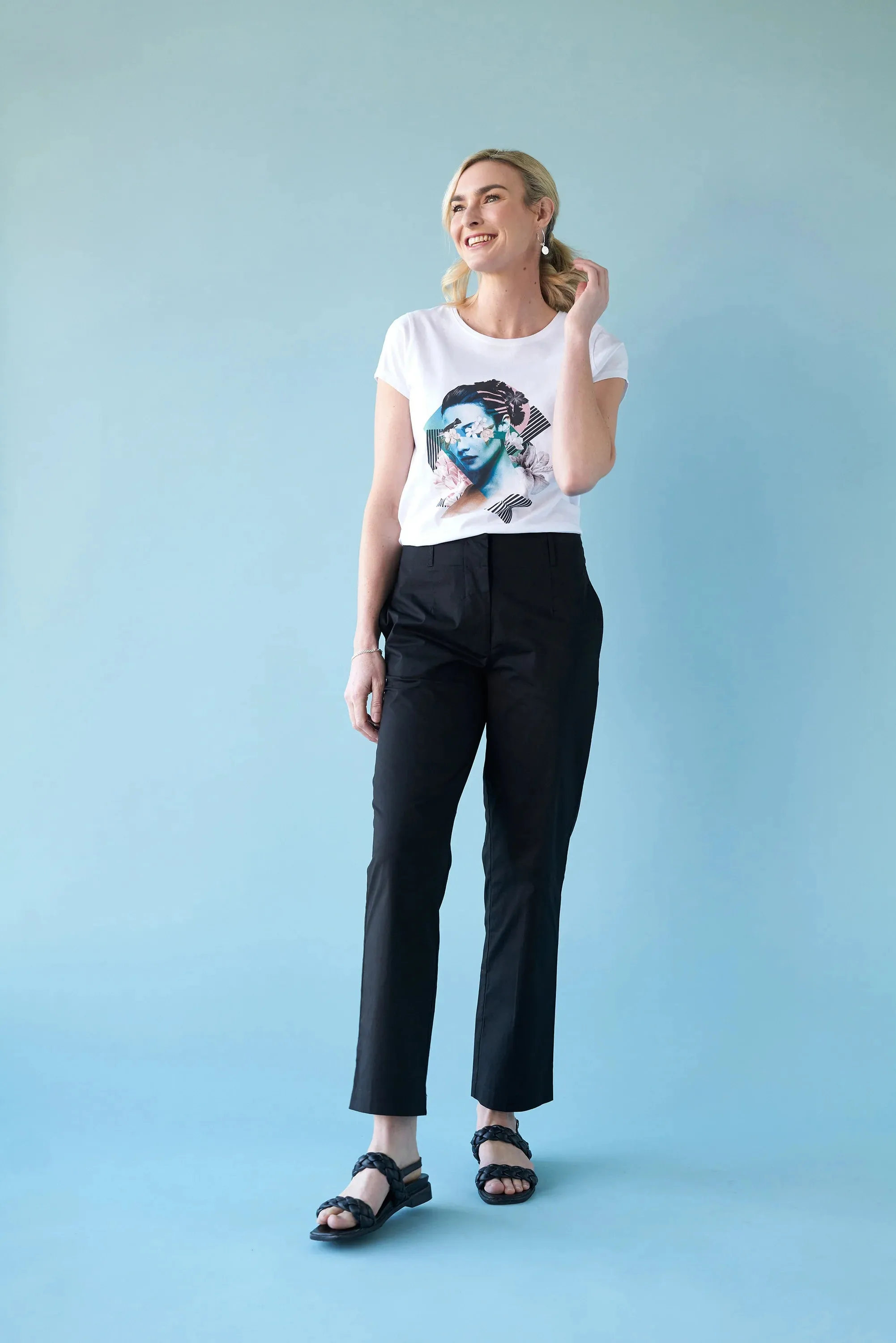Sumner Printed Tee - Earn Your Stripes