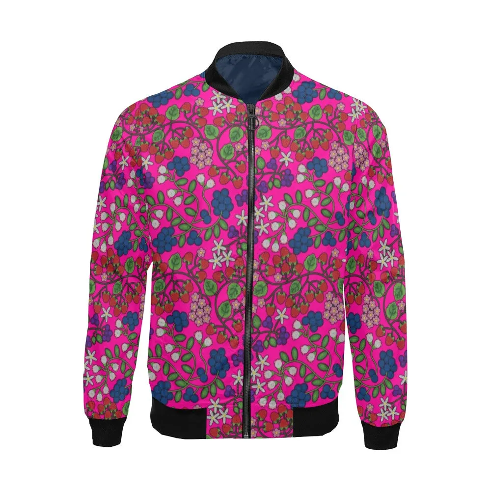 Takwakin Harvest Blush All Over Print Bomber Jacket for Men