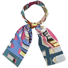 Venezia fancy colors silk tie scarf