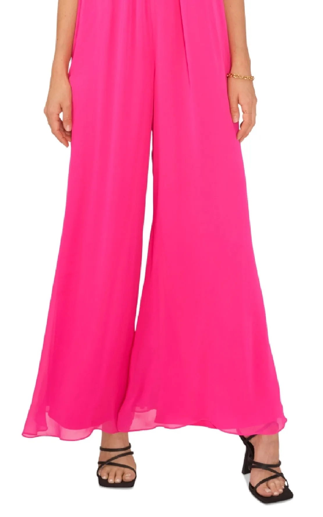 Vince Camuto Women's Halter Jumpsuit Pink Size Small