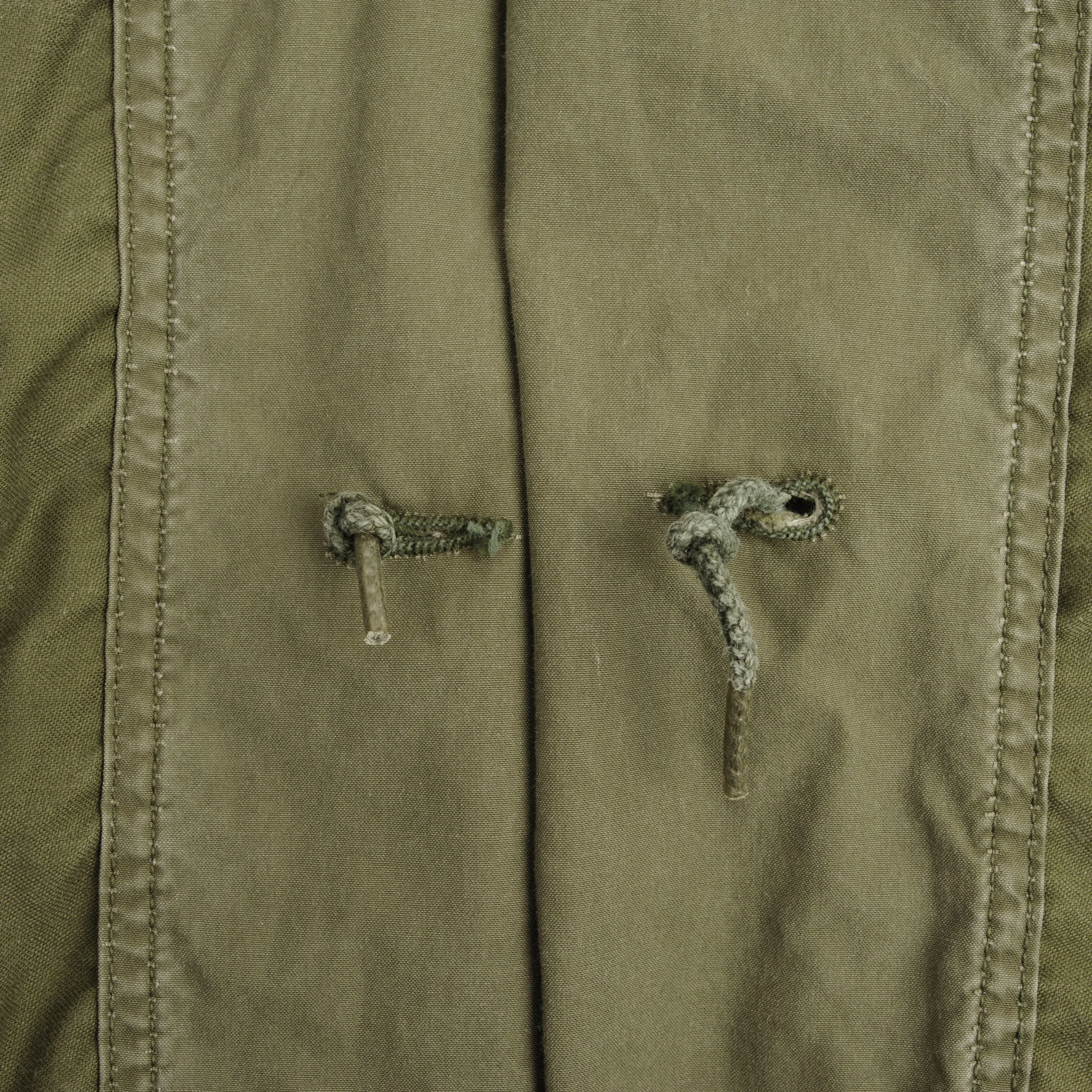 VINTAGE US ARMY M65 M-1965 FIELD JACKET 1973 VIETNAM WAR SIZE MEDIUM LONG