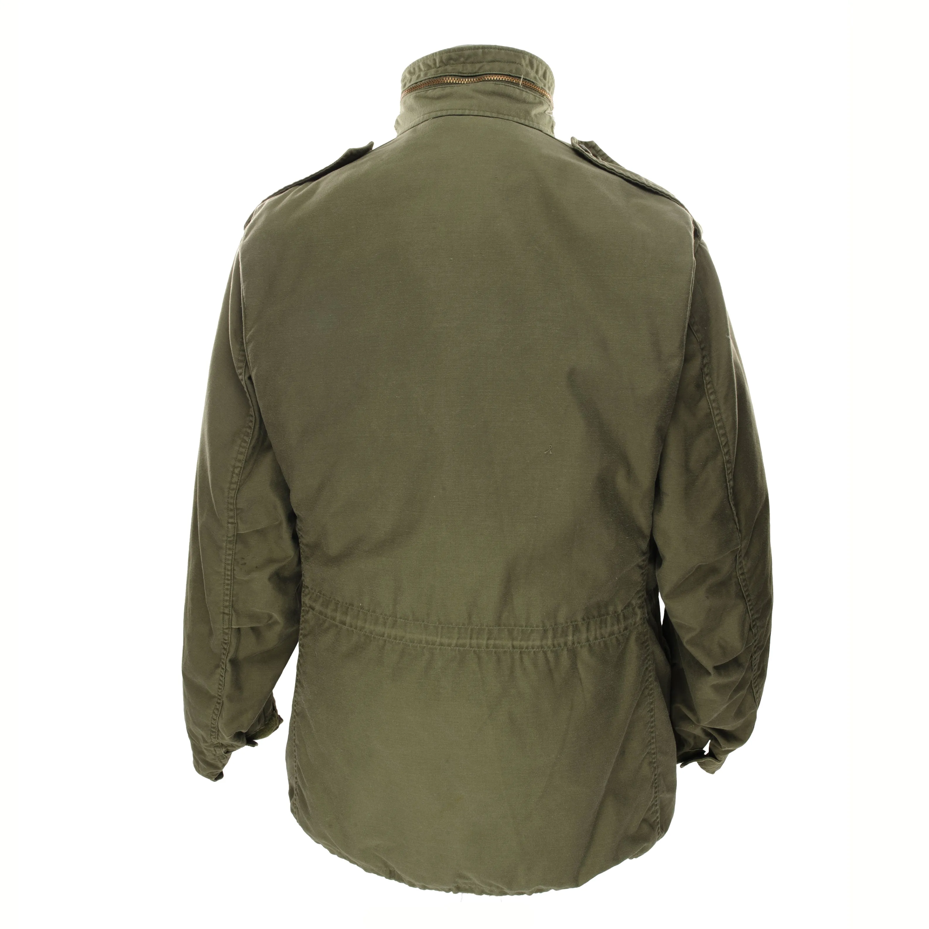 VINTAGE US ARMY M65 M-1965 FIELD JACKET 1973 VIETNAM WAR SIZE MEDIUM LONG
