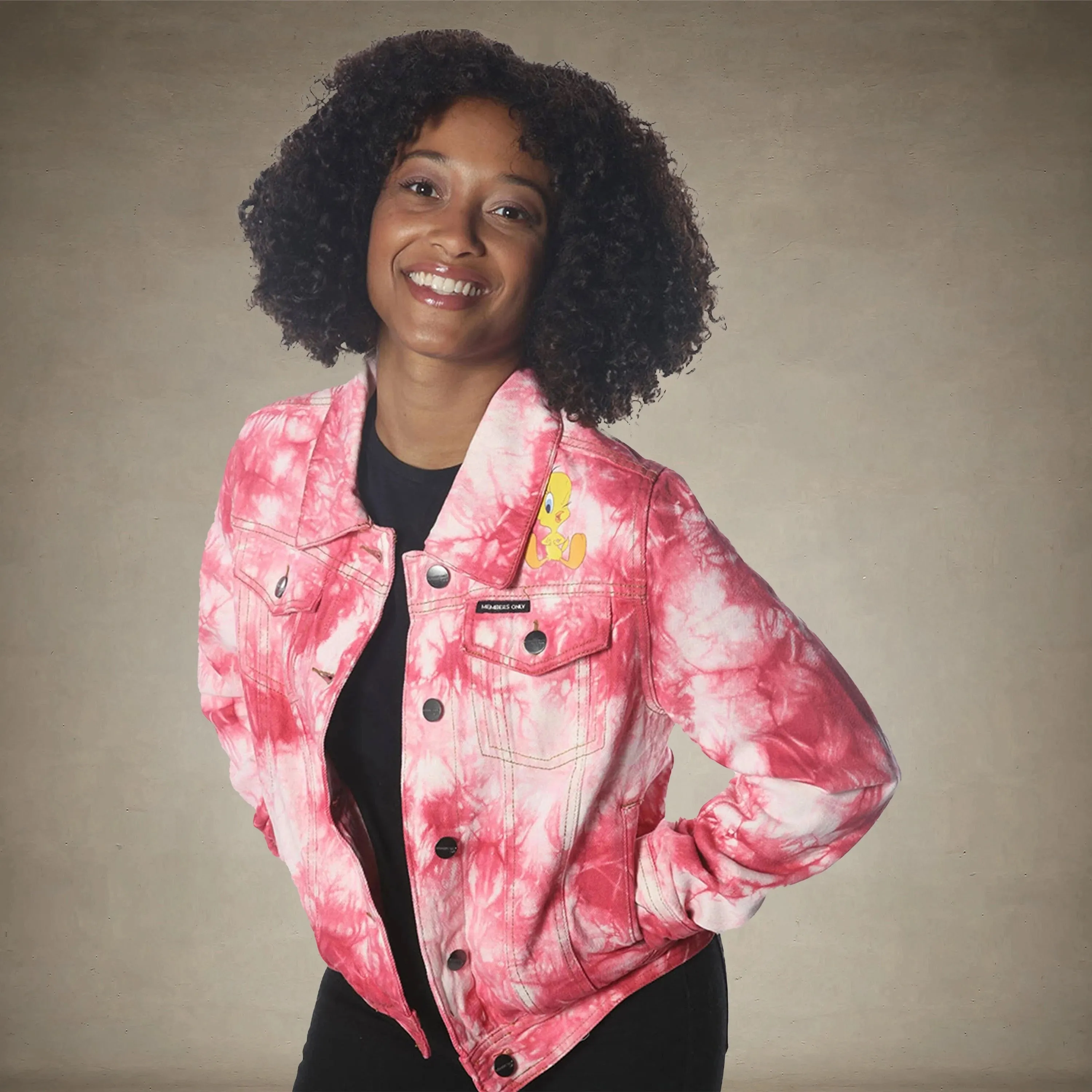 Women's Bull Denim Looney Tunes Trucker Jacket - FINAL SALE