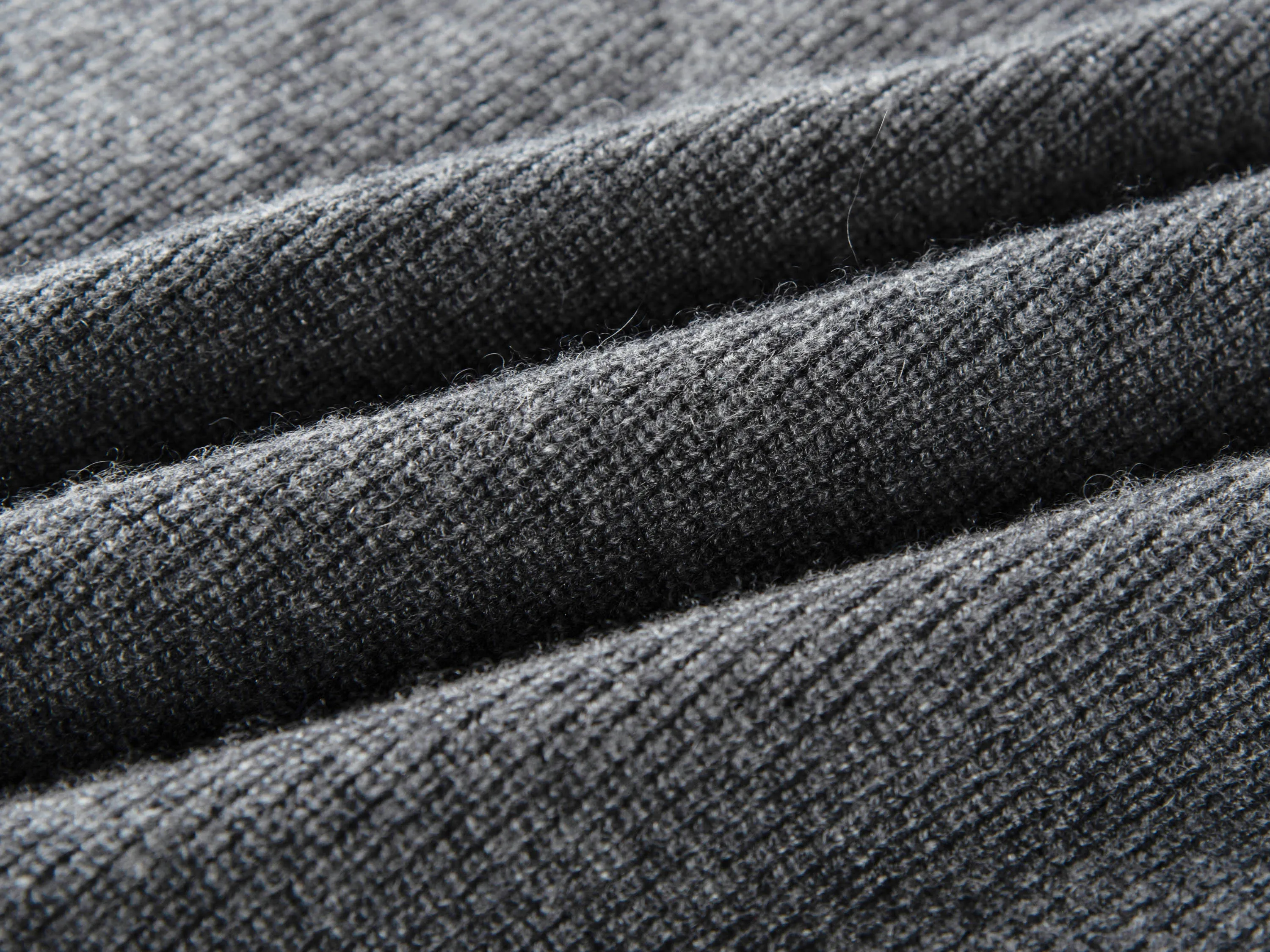 YAYING Turtleneck Sweater With Patterned Knit