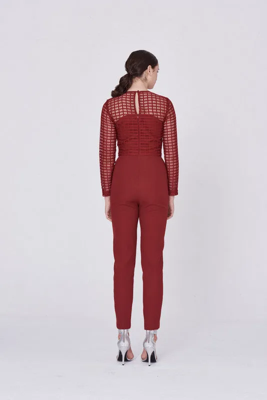 ZV061605JRD : JUMPSUIT